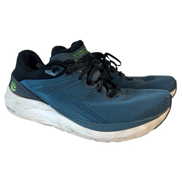 Topo Athletic Other - Topo Athletic Phantom 2 5mm Drop Road Running Shoes 10.5 44.5 Slate Black Teal